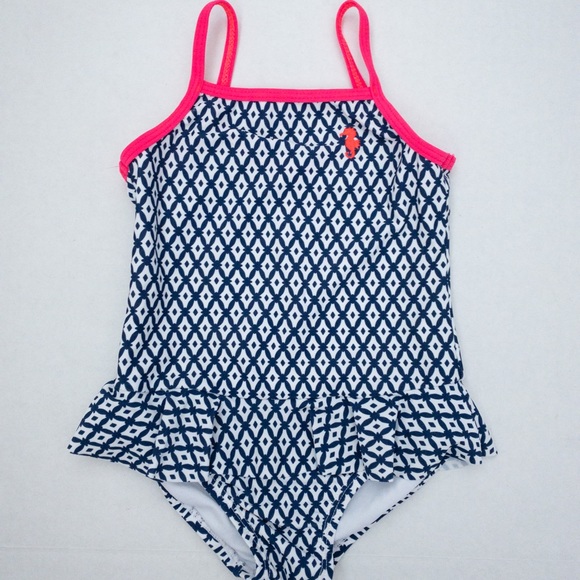 Matching Swimming Suit and Sun Hat set (size 3T) - Picture 3 of 10